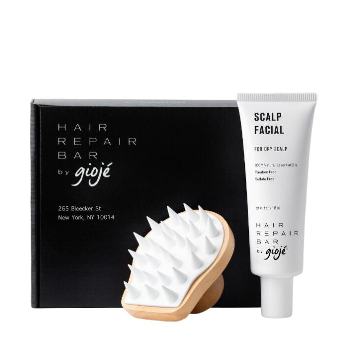 ScalpFacial™ for Dry Scalp & Scalp Massage Brush Kit